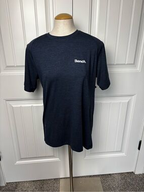 Bench Navy Short Sleeve Crew Neck Tee